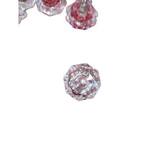 Cabinet Knobs Drawer Pulls Diamond Shape‎ Crystal Glass 18 pieces #4